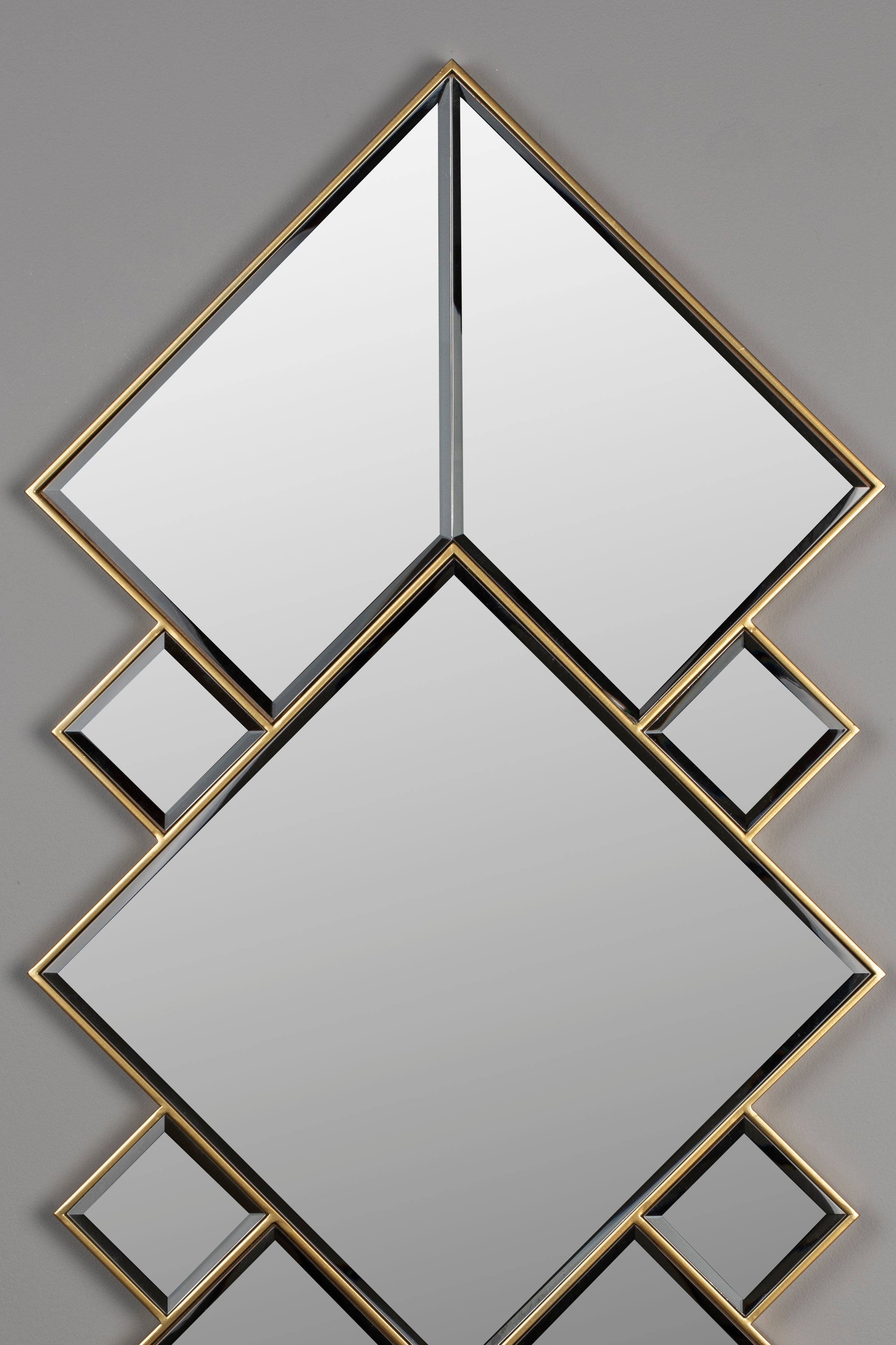 Dutchbone Miyu Layered Diamonds Wall Mirror